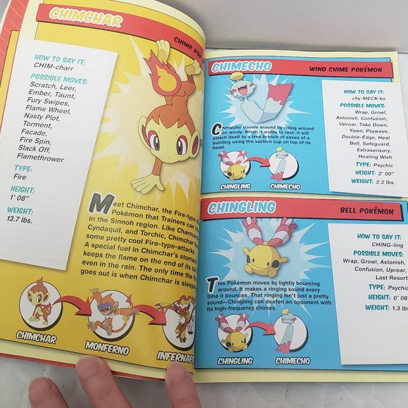 Pokemon Sinnoh Handbook - Picture 5 of 6